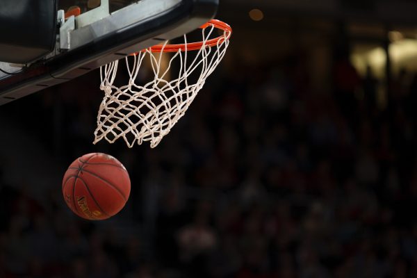 Basketball and Basketball Goal