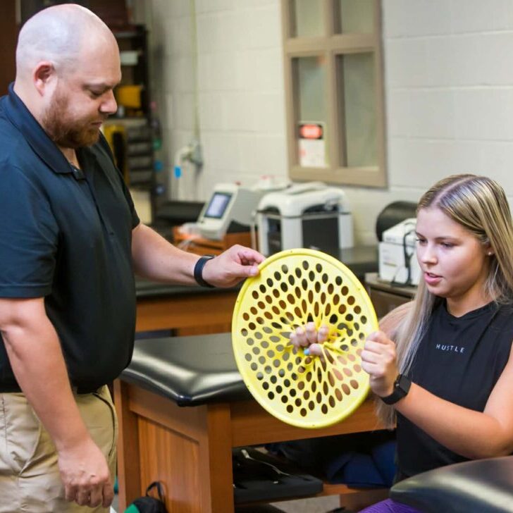 Athletic Trainer Training Session